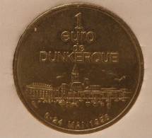 1 Euro Temporaire Precurseur De DUNKERQUE  1998, RRRR, Gute Erhaltung, BR, Nr. 283 - Euros Of The Cities