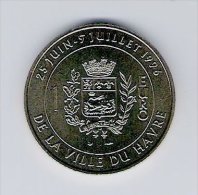 1 Euro Temporaire Precurseur LE HAVRE  1996, RRRR, Gute Erhaltung, BR, Nr. 375 - Euro Delle Città