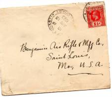 Gold Coast 1923 Cover Mailed To USA - Costa D'Oro (...-1957)