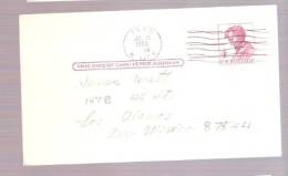 Postal Card - Abraham Lincoln - 1961-80