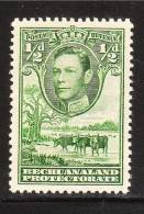 Bechuanland 1938 King George 1/2p Mint Hinged - 1885-1964 Protectorat Du Bechuanaland