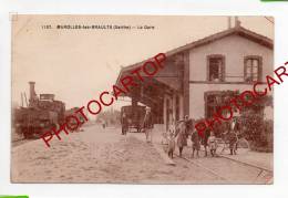 Rue De Saint AIGNAN-MAROLLES LES BRAULTS-1907- - Marolles-les-Braults