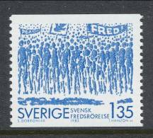 Sweden 1983 Facit # 1246, Centenary Of Swedish Peace Movement, See Scann, MNH (**) - Nuevos