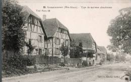 68......HAUT RHIN.......GOMMERSDORF.......TYPE DE MAISONS......NON... ÉCRITE .. .. . . ‹(•¿• )› - Autres & Non Classés