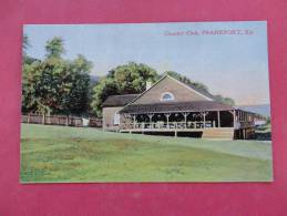 - Kentucky > Frankfort   Country Club Ca 1910--  Ref 813 - Frankfort
