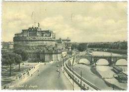 Italy, Rome, Roma, Castel S. Angelo, Used Postcard [13468] - Castel Sant'Angelo