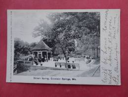 Excelsior Springs MO-- Siloam Spring  1908 Cancel   Ref 814 - Andere & Zonder Classificatie