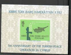 CHYPRE TURK BF N° 1 ** - OPERATION DE PAIX - Cote 4 € - Ungebraucht