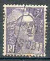 Timbre France Y&T N° 883 (01) Obl.  Mariann De Gandon. 5 F. Violet. Cote 0,15 € - 1945-54 Marianne Of Gandon