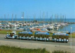 01108 GRÖMITZ -  Blick Auf Den Yachthafen - Davor Der "Rasende Benno" - Groemitz