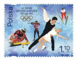 Poland / Winter Olympic Games Salt Lake City 2002 - Unused Stamps