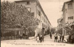 69......RHONE....NEUVILLE SUR SAONE.......PLACE DU MARCHE........ .ÉCRITE.....‹(•¿• )› - Neuville Sur Saone