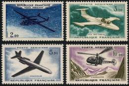 1960/1964  France Poste  Aerienne   PA  38 à 41 **  Neufs Sans Charnière  Cote 24,00 Euros - 1960-.... Mint/hinged
