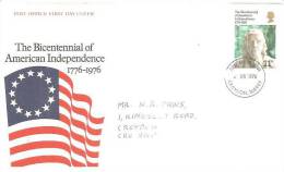 66711)FDC-the Bicentennial Of American Independence 1776-1976 - Sin Clasificación