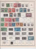 Cuba : Lot Poste Et PA  Sur 3 Feuilles Entre 1899 Et 1943 - Lots & Serien