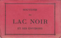 68 - LAC NOIR - CARNET  6 CPA - Orbey