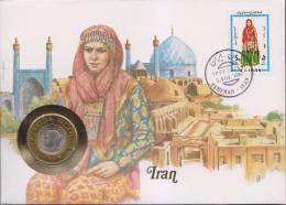 Mosque, Religion, Islam, Woman, Special Cover With Coin - Moscheen Und Synagogen