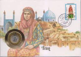 Mosque, Religion, Islam, Woman, Special Cover With Coin - Mosques & Synagogues