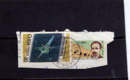 CUBA 1987 INTERCOSMOS 20TH ANNIVERSARY USED - Oblitérés