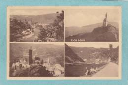 ESCH  S/ SURE. -  4  VUES  -  BELLE CARTE   - - Esch-sur-Sure