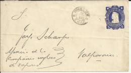 CHILE ENTERO POSTAL COLON A VALPARAISO 1903 - Christoph Kolumbus