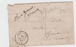 PRECURSEUR - ENVELOPPE * DE JEMEPPE 1875 POUR MARCHE + PORT TARDIF + BOITIER A VOIR - Other & Unclassified