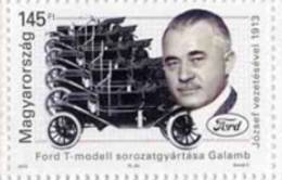 HUNGARY-2013.Josef Galamb And Ford T Model (Car) MNH!! New! - Unused Stamps