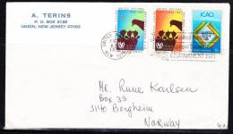 O) 1978 UNITED STATES, UNICEF, ICAO, COVER TO NORWAY. - Andere & Zonder Classificatie