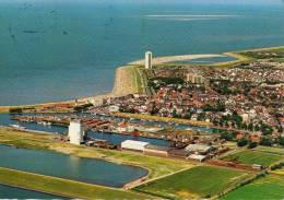 01147 BÜSUM - Blick Auf Den Ort Und Den Hafen - Buesum