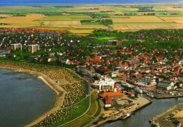 01152 BÜSUM - Blick Auf Den Ort Und Den Hafen - Buesum