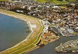 01153 BÜSUM - Blick Auf Den Ort Und Den Hafen - Büsum