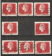 Canada  1962  QE II  (o) - Postzegels