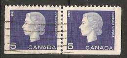 Canada  1962  QE II  (o) - Timbres Seuls