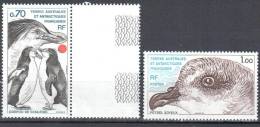 TAAF 1980 - Antarctic - Birds - Mi 136-37 - MNH - Ungebraucht