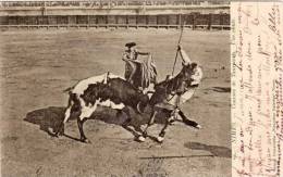 Corrida - NIMES  -  Courses De Taureaux - Une Chute   (51814) - Tauri