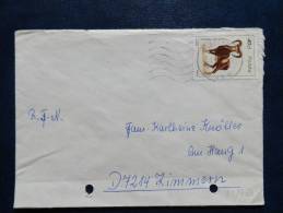 32/733  LETTRE  POLOGNE  PERFORE - Gibier