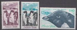 TAAF 1980 - Antarctic  - Birds - Mi 149-51 - MNH - Ungebraucht