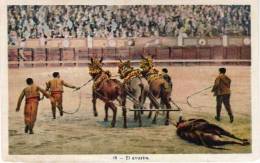 Corrida - Courses De Taureaux - El Arrastra    (51819) - Tauri