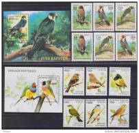 LOT  OISEAUX /BIRD  Timbres De Fantaisie    Réf 1840 - Fantasy Labels