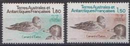 TAAF 1983 - Antarctics - Birds - Mi 172-73 - MNH - Unused Stamps