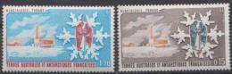 TAAF 1984 - Antarctics - Mi 182-83- MNH - Ungebraucht