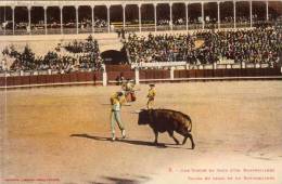 Corrida De Toros - Une Sortie En Faux D' Un Banerillero     (51831) - Tauri