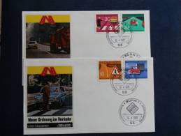 32/775   2  FDC   ALLEMAGNE - Accidents & Road Safety
