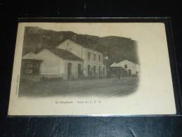 LE CHEYLARD - LA GARE DES C.F.D. - CHEF DE GARE - 07 ARDECHE - Le Cheylard