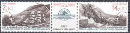 TAAF 1986 - Antarctics - Mi 216-17 - MNH - Unused Stamps
