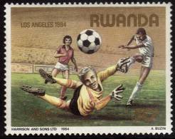 RWANDA    N°      * *   Jo 1984  Football Soccer Fussball - Ongebruikt