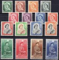 New Zealand 1953 Queen &  Q. On Horseback To 10s MH - Unused Stamps