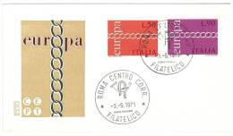 EUROPA CEPT - FDC RODIA - ITALIA  - ANNO 1971 - 1971