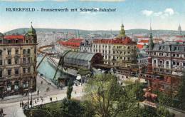 ALLEMAGNE ELBERFELD Brausenwerth Mit Schwebe Bahnhof   Gare Suspendue  Tramway - Wuppertal