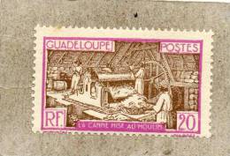 GUADELOUPE : Travail De La Canne à Sucre : Sucrerie - Industrie - - Unused Stamps